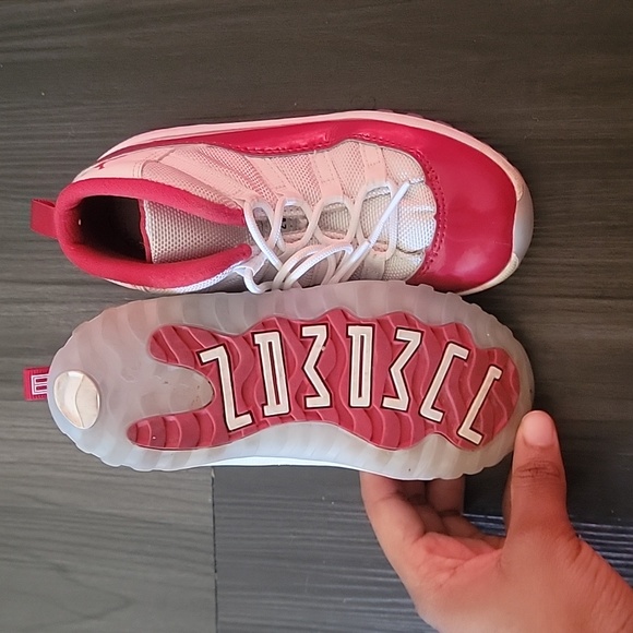Red Jordan 11s (Toddler) - Picture 3 of 4
